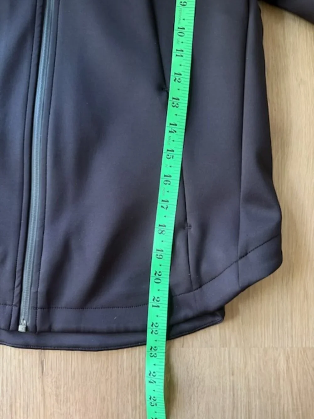 Alo Yoga Black Scuba Softshell Hoodie Jacket S